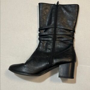 Faded Glory Boots Black Women's Boots Ankle Booties